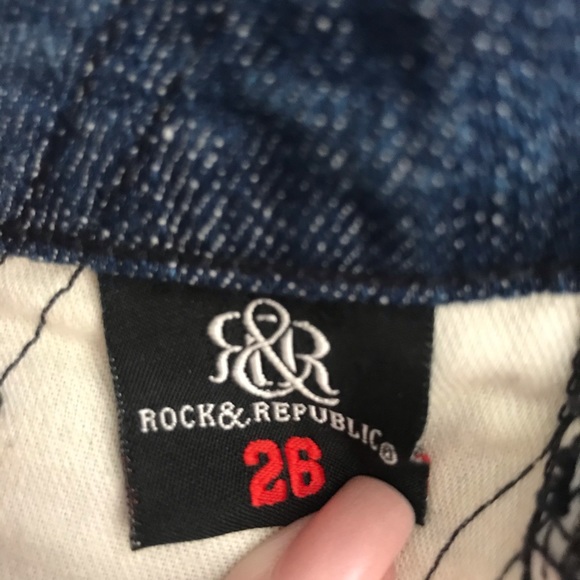 Rock and Republic Wide Leg Size 26 - Picture 5 of 6